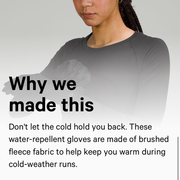 Lululemon Women’s Run For It All Reflective Gloves - Picture 10 of 12
